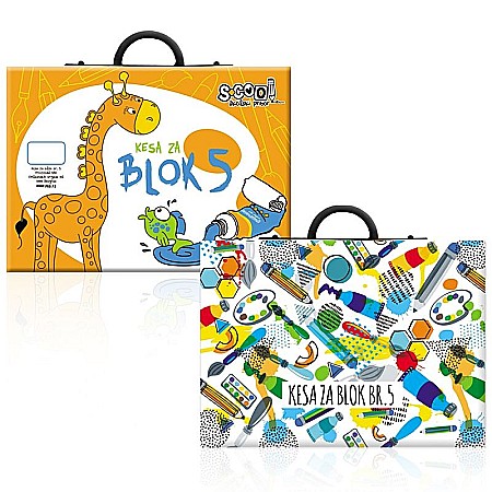 Mape și serviete - Mapa pentru bloc desen 45x35cm SC110 s-cool