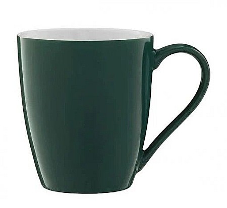 Căni și pahare - Cana portelan 370 ml Aura Green Ambition