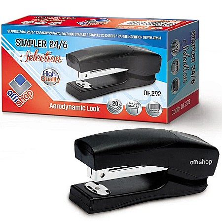 Instrumente și accesorii birou - Capsator 24/6 20 coli 47mm Offishop