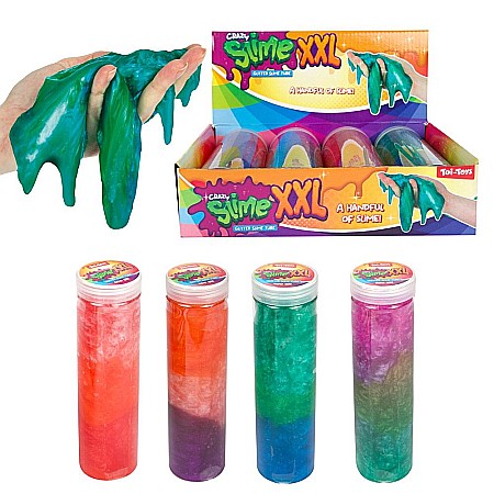 Jucării și jocuri - Slime glitter recipient xl- toi-toys 35173z