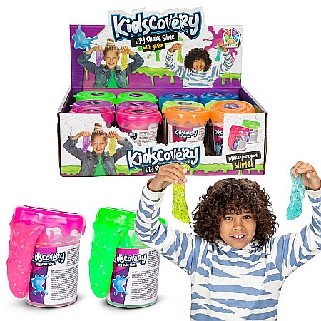 Jucării și jocuri - Set slime cu confetti diy kidscovery toi-toys 39981z