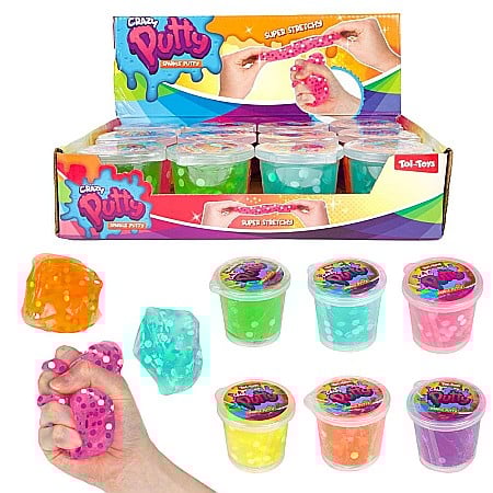 Jucării creative și senzoriale - Putty cu glitter toi-toys 35937z