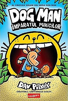Cărți - Imparatul puricilor - Dav Pilkey