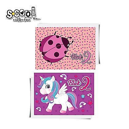 Blocuri de desen școlare - Bloc desen 10file 110gsm fete 29.7x21cm sc2310