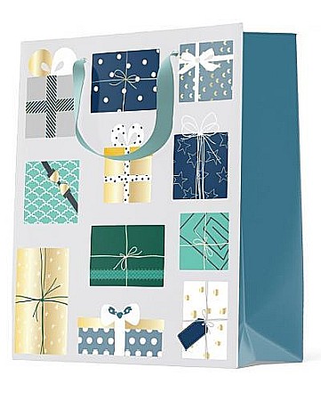 Accesorii pentru impachetat - Punga cadou 26x32x12 cm s-cool sc1858