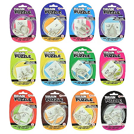 Jocuri educative și de societate - Puzzle mecanic din metal toi-toys 35312z