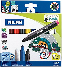 Rechizite școlare - Carioca 8+2 schimba culoarea Milan