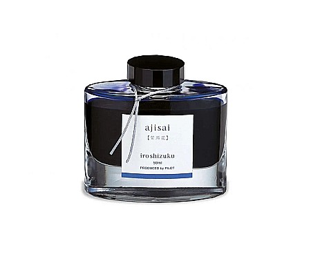Mine și rezerve - Cerneala Iroshizuku Ajisai 50 ml albastru Pilot