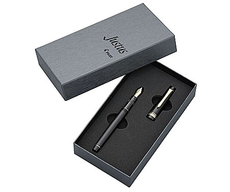 Birotică și accesorii birou - Stilou justus 95 negru vf mediu pfj-3mr-nb-mnt