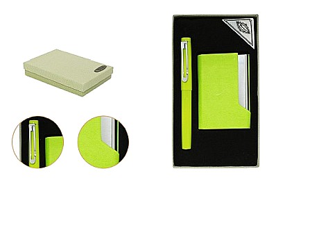 Casă și decorațiuni - Set cadou pix + suport carti de vizita tt027 022867