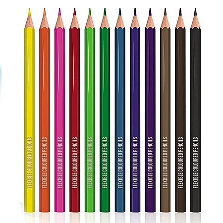Creioane color flexibile jumbo 12/set S Cool Collection [1]