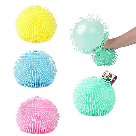 Jucării și jocuri - Jucarie pufferz minge cu tepi pastel toi-toys 51032z