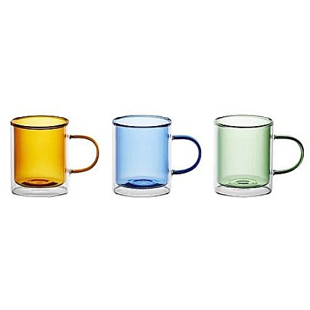 Casă și decorațiuni - Cana termorezist 350ml mix culori fuzzy 96915