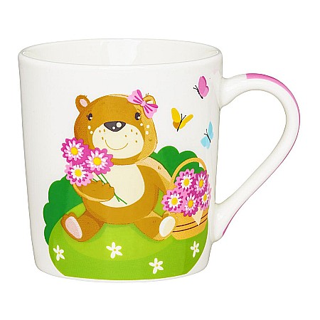 Căni și pahare - Cana portelan 240 ml roz Eddie Ambition