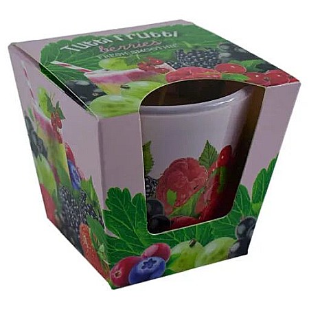 Lumânari și candele - Lumanare tutti frutti 115g- berries bc6166