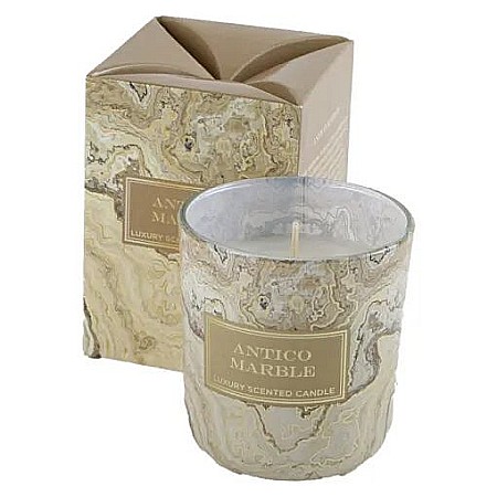 Lumânari și candele - Lumanare in pahar golden marble 150gr