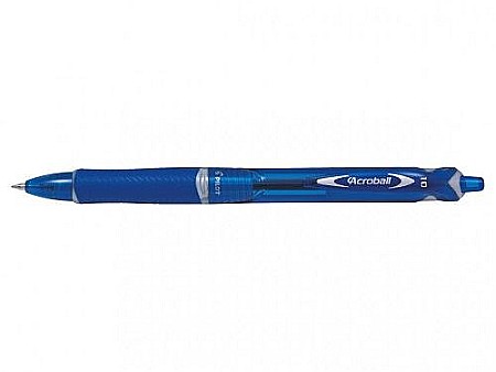 Promoții de Toamnă - Pix cu mecanism Pilot Acroball 0.9 mm albastru reincarcabil