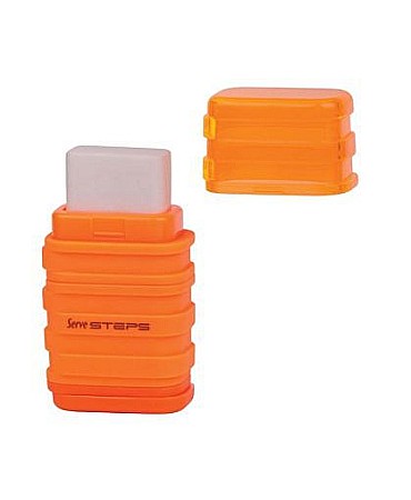 Birotică și accesorii birou - Radiera Steps portocaliu fluorescent