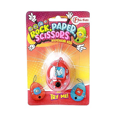 Brelocuri - Breloc joc piatra-hartie-foarfece toi-toys 35751z