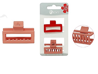 Accesorii pentru păr - Set clesti de par 4cm 2buc 080539
