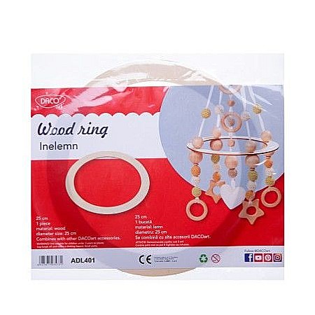 Artă și creativitate - Accesorii craft- ad401 inelemn daco