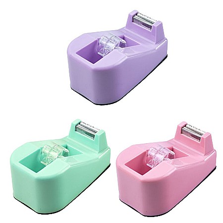 Birotică și accesorii birou - Dispenser banda adeziva 18mmx25m culori pastel idm 8051