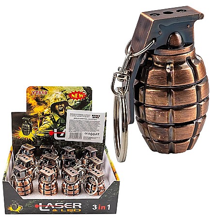 Casă și decorațiuni - Breloc grenada 3 in 1 yt-810