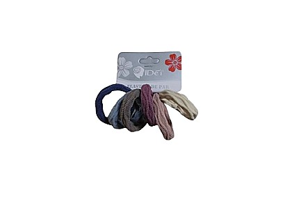 Accesorii pentru păr - Set elastice de par 4.5cm 6buc