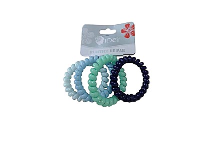 Accesorii pentru păr - Set elastice de par 5.5cm 4buc