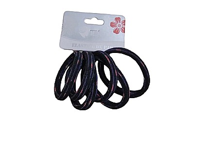 Accesorii pentru păr - Set elastice de par 4.5cm 6buc