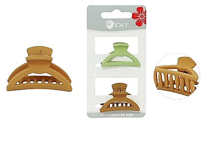 Accesorii pentru păr - Set clesti de par 4cm 2buc 080544