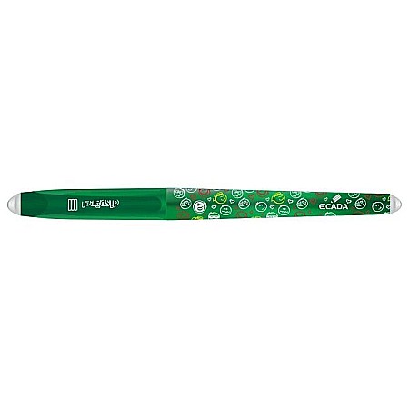 Birotică și accesorii birou - Pix cu gel si radiera Disparel 0.7 mm verde Ecada