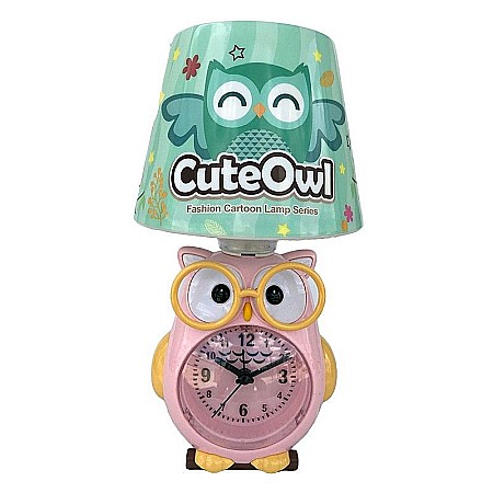 Articole pentru bucătărie - Veioza cu ceas - bufnita 439h