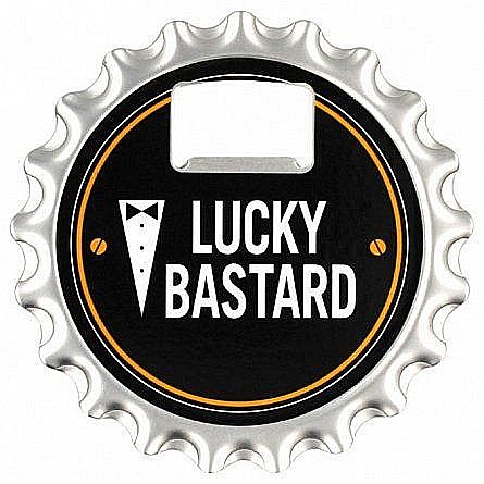 Casă și decorațiuni - Desfacator din metal cu magnet lucky bastard nklbnig001