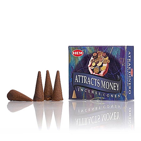 Casă și decorațiuni - Conuri parfumate 10/set atracts money