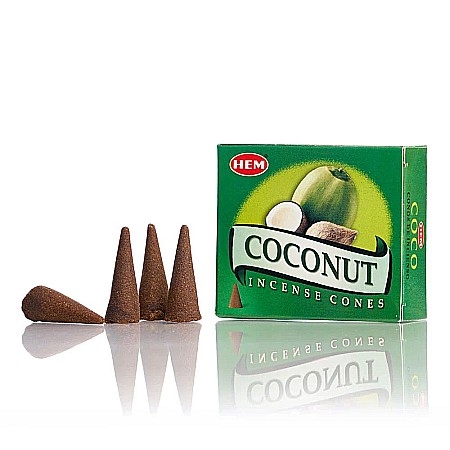 Casă și decorațiuni - Conuri parfumate 10/set coconut