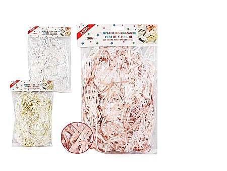 Articole Party - Umplutura franjuri 3-5mm pentru cadouri 30g 079496