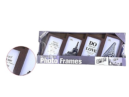 Casă și decorațiuni - Rama foto colaj 54x20.5cm yl-199-4-2 4poze 088539