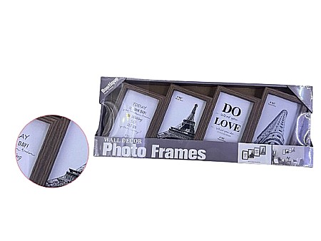 Casă și decorațiuni - Rama foto colaj 54x20.5cm yl-199-4-2 4poze 088540