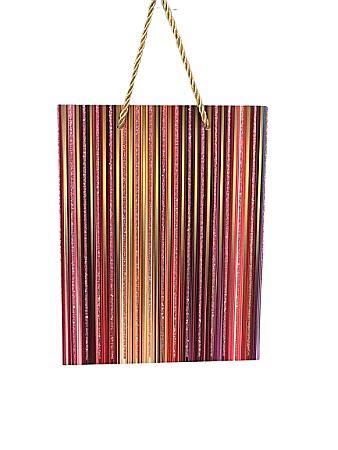Accesorii pentru impachetat - Punga cadou 18x23x10cm- dungi pgcd00088