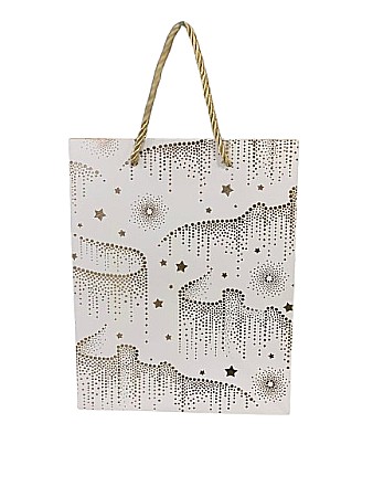 Accesorii pentru impachetat - Punga cadou 18x23x10cm - aureola pgcd00089