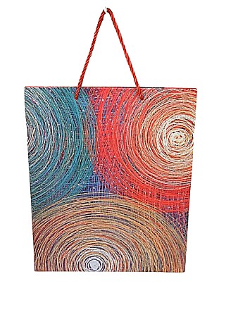 Accesorii pentru impachetat - Punga cadou medie 32x26x10 - culorile noptii pgcd0190