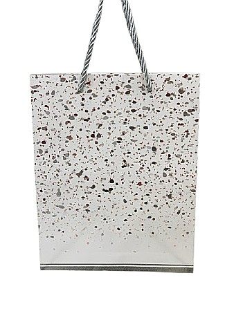 Accesorii pentru impachetat - Punga cadou 18x23x10cm - model auriu pgcd00091