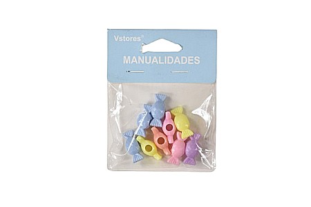 Artă și creativitate - Accesorii craft margele forma bomboane 101793