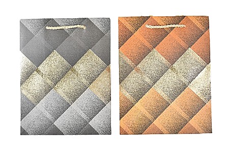 Accesorii pentru impachetat - Punga cadou 18x23x10cm - funda aurie pgcd00094