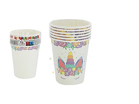 Farfurii și pahare - Set pahare party 9oz 6buc 082534