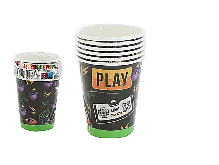 Farfurii și pahare - Set pahare party 9oz 6buc 082568