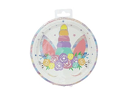 Farfurii și pahare - Set farfurii party 23cm 6buc 082532