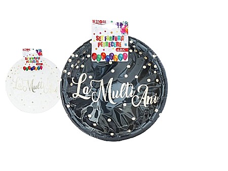 Farfurii și pahare - Set farfurii party 6buc 058800