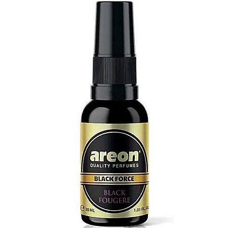 Odorizante și uleiuri esentiale - Areon perfume spray black force 30ml black fougere pbl06